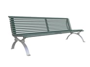 POSITANO by Lazzari - Panchina in ferro con schienale - 2