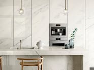 PREMIUM WHITE by Sapienstone - Top cucina in gres porcellanato effetto marmo PREMIUM WHITE by Sapienstone - Top cucina in gres porcellanato effetto marmo