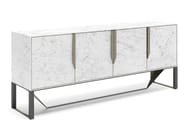 PRISMA by Capital Collection - Madia in marmo con ante a battente - 10