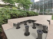 PROSUPPORT TUBE SYSTEM by PROGRESS PROFILES - Sistema modulare per pavimento sopraelevato  da esterno