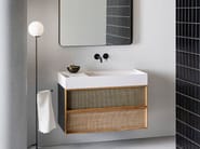 ELEMENT 128 by Pirovano - Mobile lavabo sospeso con cassetti