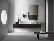 MILLENNIUM XL 105 by Pirovano - Mobile lavabo sospeso con lavabo integrato
