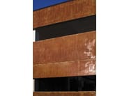 Prefabbricato effetto Cor-Ten by Premac Prefabbricati - Pannello prefabbricato in calcestruzzo - 7