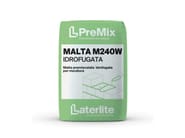 PREMIX M240W IDROFUGATA by Laterlite - Malta premiscelata idrofugata per muratura