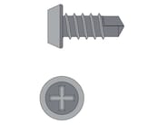 58227 by Protektor - Vite per lamiera con testa tonda anticorrosione