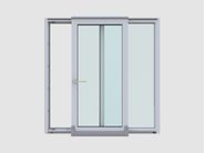 PAYSAGE 7STARS by QFORT - Finestra scorrevole complanare in PVC