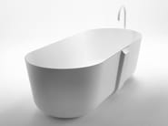 QUATTRO.ZERO - WQ0 by FALPER - Vasca da bagno centro stanza in Ceramilux®