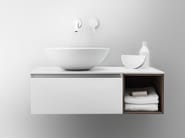 QUATTRO.ZERO by FALPER - Mobile lavabo con cassetti