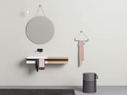 RING by EVER Life Design - Specchio bagno rotondo da parete