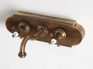 RL1015 | Rubinetto per lavabo by BLEU PROVENCE - Rubinetto per lavabo a muro con piastra