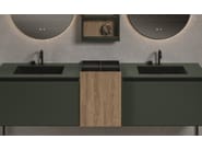 ROK by Fiora - Mobile lavabo da terra doppio - 3