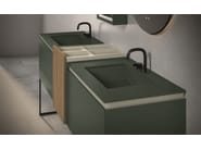 ROK by Fiora - Mobile lavabo da terra doppio - 4