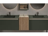 ROK by Fiora - Mobile lavabo da terra doppio - 2