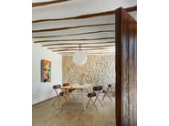 ROLL by Sancal - Sedia con cuscini cilindrici in pelle - 18