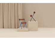 ROLL by Sancal - Sedia con cuscini cilindrici in pelle - 14