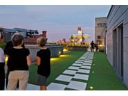 ROOFINGREEN NATURE LED by Roofingreen - Modulo in erba sintetica con illuminazione - 4