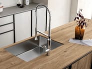 ROVERE BAIO by Sapienstone - Top cucina in gres porcellanato effetto legno