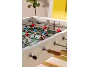 RS3 WOOD by RS Barcelona - Calciobalilla rettangolare in acciaio e gambe in Iroko - 5