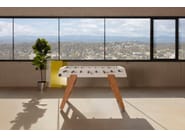 RS3 WOOD by RS Barcelona - Calciobalilla rettangolare in acciaio e gambe in Iroko - 6