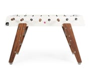 RS3 WOOD by RS Barcelona - Calciobalilla rettangolare in acciaio e gambe in Iroko - 8