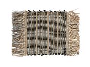 Handmade striped polyester rug RUBBER TUBE Flat weave rugs Collection ...