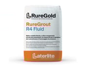 RUREGOLD RureGrout R4 FLUID by Laterlite - Malta colabile fibrata a ritiro compensato per il ripristino del calcestruzzo