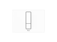 PS4 DUAL by Roca - Placca di comando per wc meccanica - 2