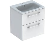 SELNOVA SQUARE by Geberit - Mobile lavabo sospeso con cassetti