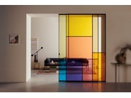 SHERAZADE SLIDE PATCHWORK by Glas Italia - Parete mobile in vetro - 9