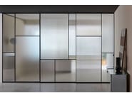 SHERAZADE SLIDE PATCHWORK by Glas Italia - Parete mobile in vetro - 4