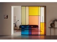 SHERAZADE SLIDE PATCHWORK by Glas Italia - Parete mobile in vetro - 8