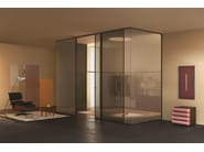 SHERAZADE WALL by Glas Italia - Parete mobile scorrevole in vetro - 4
