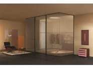 SHERAZADE WALL by Glas Italia - Parete mobile scorrevole in vetro - 3