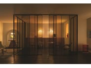 SHERAZADE WALL by Glas Italia - Parete mobile scorrevole in vetro - 9