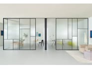 SHERAZADE WALL PATCHWORK by Glas Italia - Parete divisoria in vetro - 3