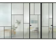 SHERAZADE WALL PATCHWORK by Glas Italia - Parete divisoria in vetro - 4