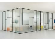 SHERAZADE WALL PATCHWORK by Glas Italia - Parete divisoria in vetro - 8