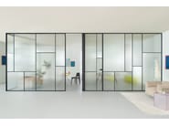 SHERAZADE WALL PATCHWORK by Glas Italia - Parete divisoria in vetro - 2