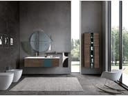 SIDE 02 by Archeda - Mobile lavabo con specchio - 2