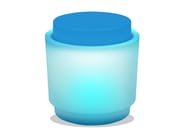 TINGLE by SIXINCH - Pouf contenitore rotondo in plastica rinforzata - 3