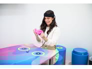 TINGLE by SIXINCH - Pouf contenitore rotondo in plastica rinforzata - 11