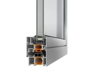 SMARTIA S67 by Alumil - Finestra a battente a taglio termico in alluminio e legno - 3