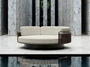 LINK by SNOC - Letto da giardino rotondo in tessuto - 4