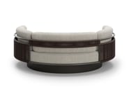 LINK by SNOC - Letto da giardino rotondo in tessuto - 3