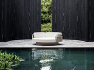 LINK by SNOC - Letto da giardino rotondo in tessuto - 6