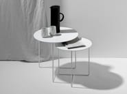 SOLID SIDE TABLE #01 by Weld & co - Tavolino rotondo in lamiera - 2