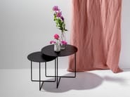 SOLID SIDE TABLE #01 by Weld & co - Tavolino rotondo in lamiera - 5