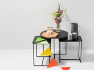 SOLID SIDE TABLE #01 by Weld & co - Tavolino rotondo in lamiera - 25