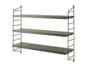 STRING® POCKET by String Furniture - Scaffale modulare sospeso in MDF - 3