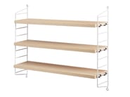 STRING® POCKET by String Furniture - Scaffale modulare sospeso in MDF - 5